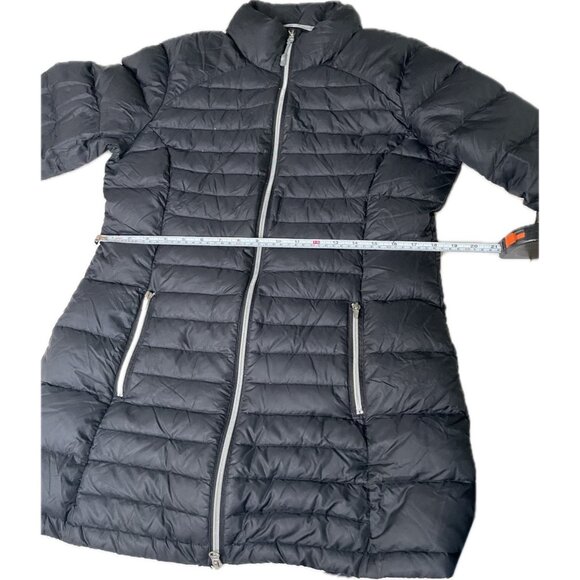 Athleta Goose Down Women’s Puffer Jacket Black M - Picture 9 of 10
